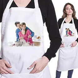 70 x 90 cm apron. Send us your photo